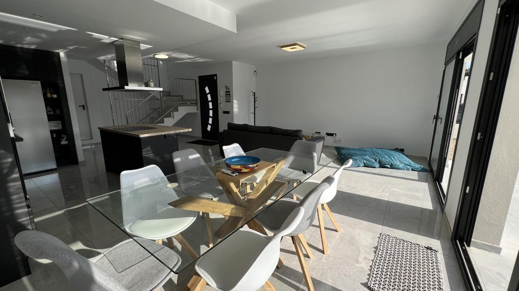 Вилла Casa Moderna Roses Con Piscina Y Jardin Mas Bosca, Roses Палау-Сабардера Экстерьер фото